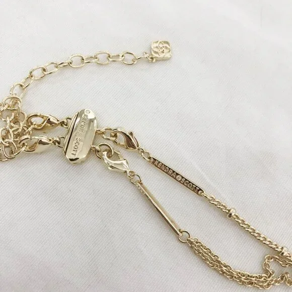 Kendra Scott Susie Convertible Gold Necklace - Picture 3 of 4